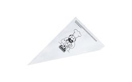 Sáčok na zdobenie bavlna/guma 40 cm