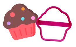 Vykrajovátko muffin - cupcake - 3D tlač