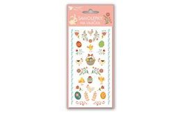 Easter egg stickers 829 gel 19x9cm