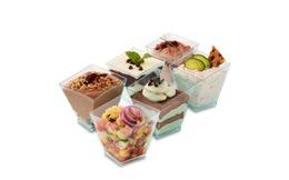 Cups for Panna Cotta and Cream Desserts 0.12 L - Set of 6