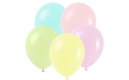 Balonky MAKRONKY MIX 25 cm pastelové - 8ks