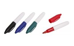 Permanentný popisovač mini sada 4 ks