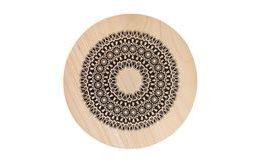 Drevená podložka pod kvetináč MANDALA 20 cm