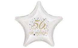 56. narozeniny balónek hvězda