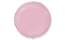 Balloon - lufi fólia 45 cm Kerek pasztell rózsaszín
