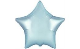 Balloon foil 45 cm Star PASTEL BLUE