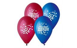 Pastel Balloon 30 cm "All the Best" - Mixed Colors - 5 pcs