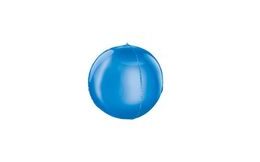 Balón foliový kulatý modrý 3D 62 cm