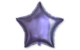 Balloon foil 45 cm Star LILA