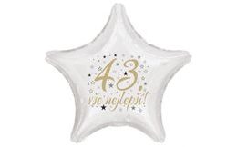 43. narozeniny balónek hvězda
