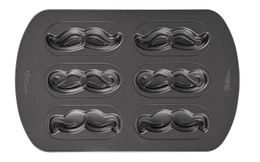 Forma na pečení knírů - Mustache Movemer Cookie Pan