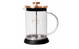 Konvička na čaj a kávu French Press 600 ml Rosegold collection