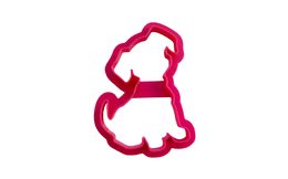 Cookie gingerberad cutter dalmatian puppy - 3D print