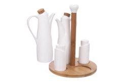 Seasoning Set Glass/Stainless Steel