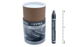 Black graphite chalk washable 12 mm - 24 pcs