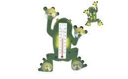 Outdoor thermometer for window Frog