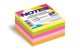 bloček trhací 90x90mm 700 listů mix 5 barev neon 7500898