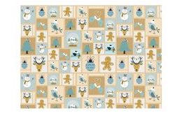 krepový papír role 50x200cm červený 5811346