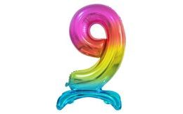 Balloon foil numbers DUH on base, 74 cm - 9
