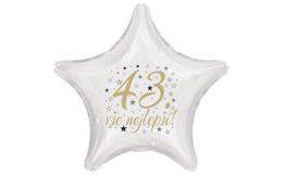 80. narozeniny balónek hvězda