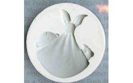 Silicone Mould - Baby in Scarf