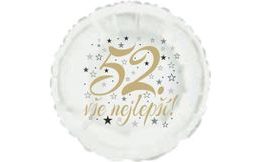 52. narozeniny balónek kruh