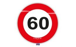 Table Confetti XL Traffic Sign 60