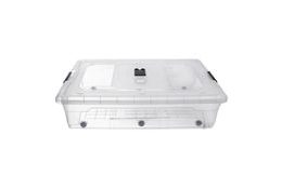 Plastic food storage box with cap - 350 ml