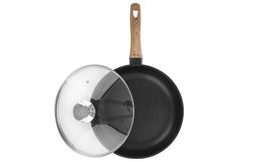 Pánev WOK s mramorovým povrchem 28 cm Black Rose Collection BERLINGERHAUS BH-1638