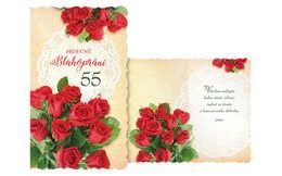 přání k narozeninám 55 M11-498 H PRANI_H_424