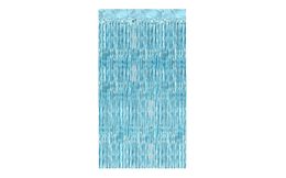 Party curtain 90x250 cm - sky blue (tiffany)