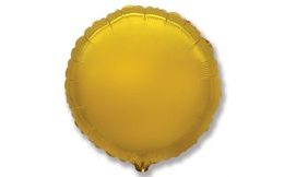 Balónik 45 cm okrúhly zlatý