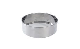 Rozsdamentes liszt szita, átmérő 19 cm