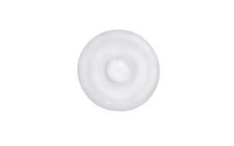 WHITE Saucer, Diameter 15.5 cm