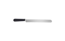Cukrász spatula/kenőkés - rozsdamentes acél, műanyag fogantyúval - 28 cm