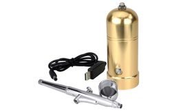 Portable Airbrush Kit Gold