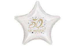 50. narozeniny balónek hvězda