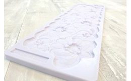 Elizabeth Vintage Silicone Mould - Lace with Bow