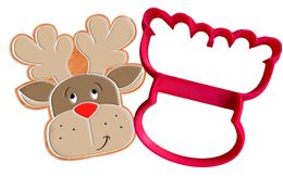 Reindeer head cookie cutter - 3D printing