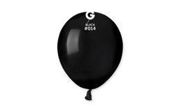 Latex Balloon MINI - 13 cm - Black, 1 pc