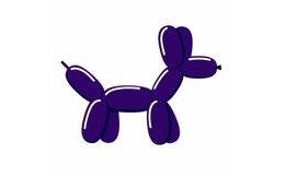 Tvarovací balónek fialový