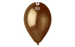 Metallic Brown Balloons 100 pcs - Diameter 26 cm