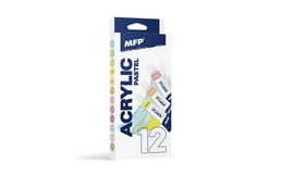 akrylové barvy set pastel+metal 12 x 12ml 6300392