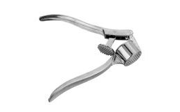 Garlic press aluminium + cleaner