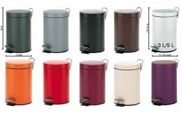 Kosmetický koš Cashmere - kov 3 l