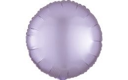 Balónek kruh foliový satén světle fialový
