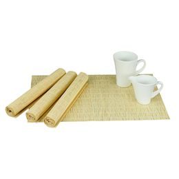 Bambusové podložky - sada 4 kusov