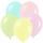 Balóniky MAKRONKY MIX 25 cm pastelové - 8ks