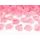 Rózsaszirmok textil - világos rózsaszín 100db