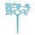 Cupcake toppers, 8 ks - Baby shower " It´s a boy " - Chlapec